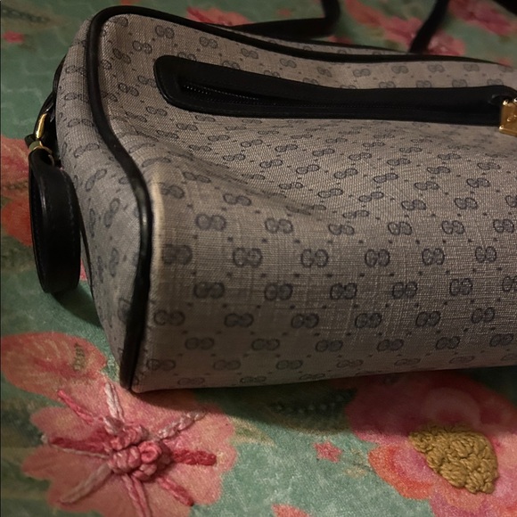 Gucci Black and Gray Crossbody Bag - Picture 2 of 12